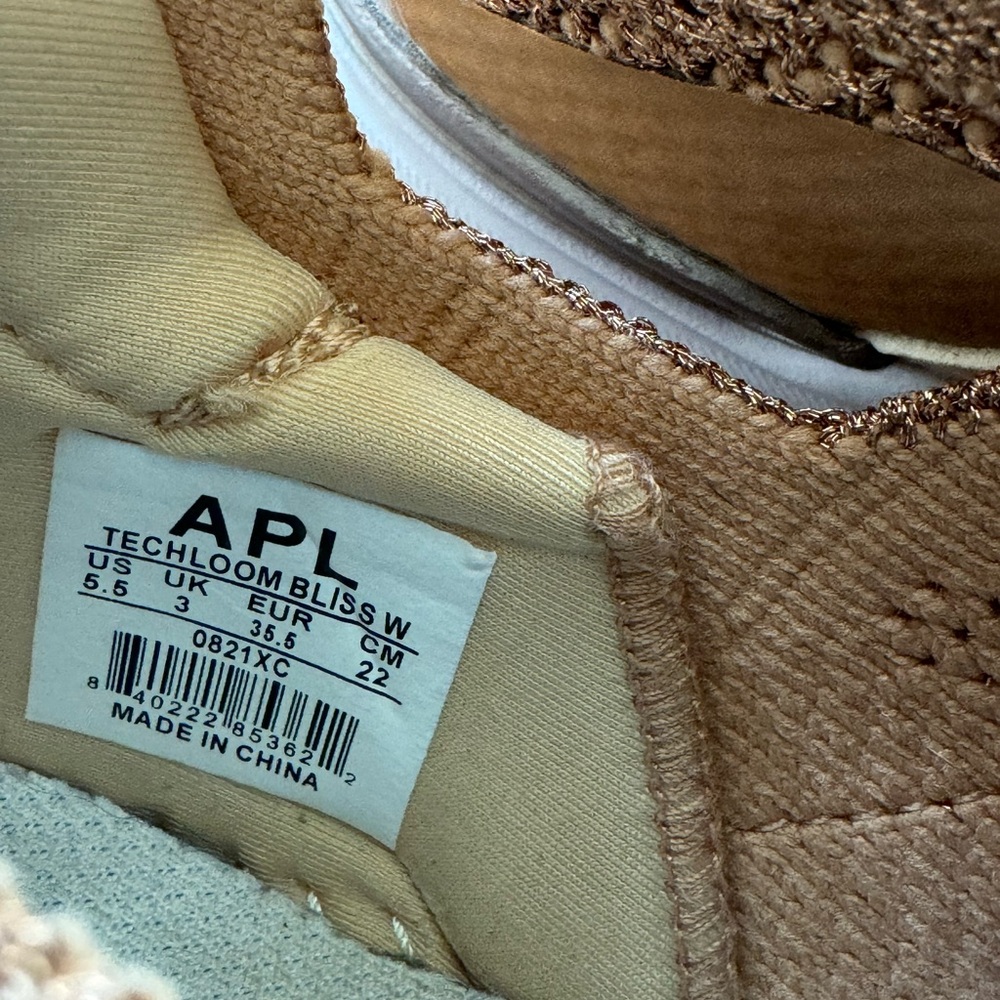 APL Techbloom Bliss Running Walking Shoes Rose Gold/ Champagne - Picture 5 of 7
